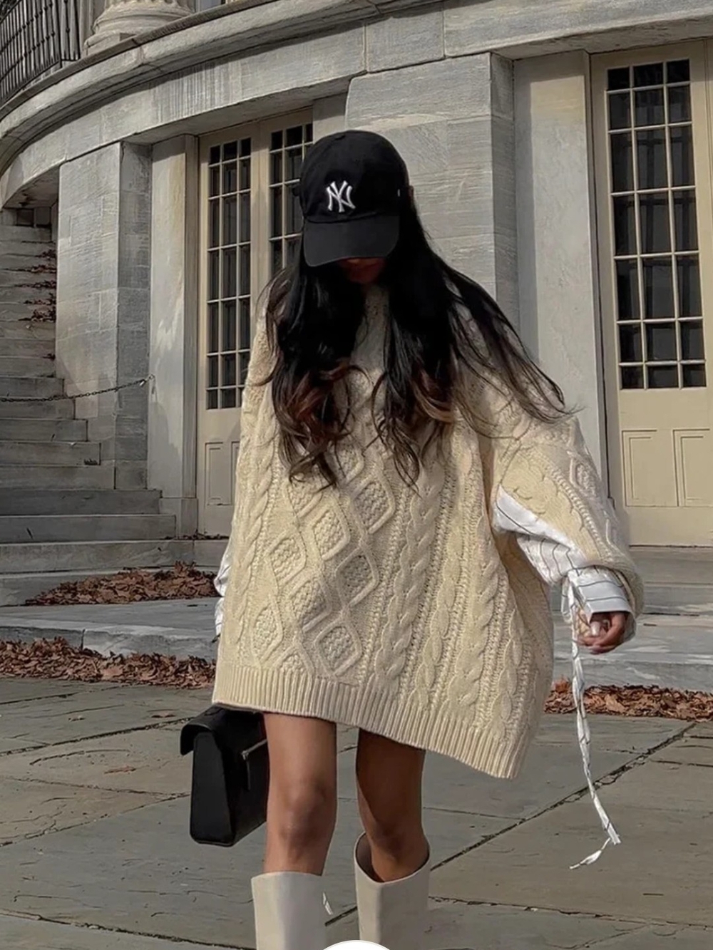 Storets Sadie Shirt Combo Knit Pullover Sweater